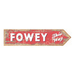 CDSP 002 Fowey (this way) - This Way - Red