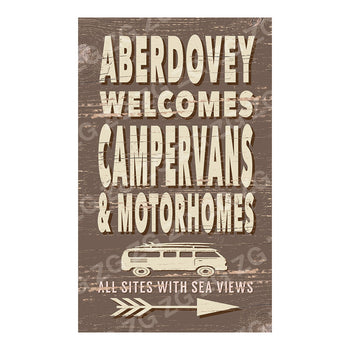 CPM 008 Aberdovey  Welcomes Campervans and Motorhomes - Picture