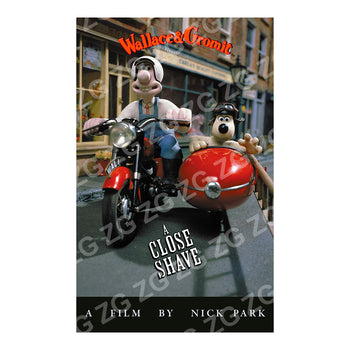 CPMAA 3018 Wallace Gromit - Movie Poster Close Shave - Picture