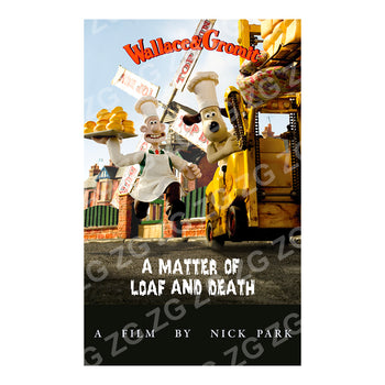 CPMAA 3019 Wallace Gromit - Movie Poster A Matter of Loaf and Death - Picture
