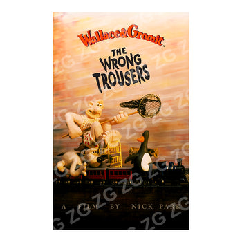 CPMAA 3020 Wallace Gromit - Movie Poster The Wrong Trousers - Picture