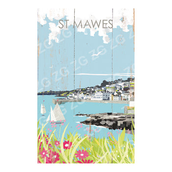 PMBB 2481 Betty Boyns Designs - St MAWES (flowers) - Picture