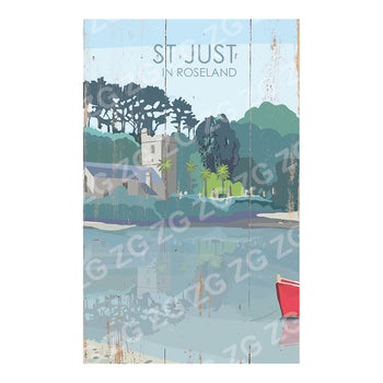 PMBB 2483 Betty Boyns Designs - St JUST IN ROSELAND CHURCH - Picture