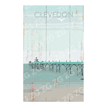 PMBB 2524 Betty Boyns Designs - CLEVEDON PIER - Picture