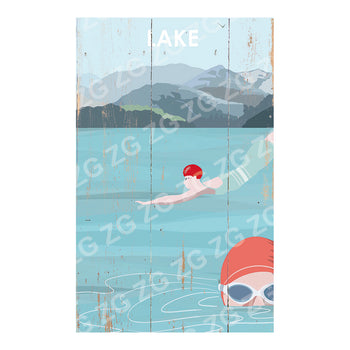 PMBB 2589 LAKE - WILD SWIMMING 2 - Betty Boyns - Picture