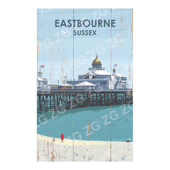 PMBB 2595 Pier Eastbourne Sussex - Betty Boyns - Cream Old