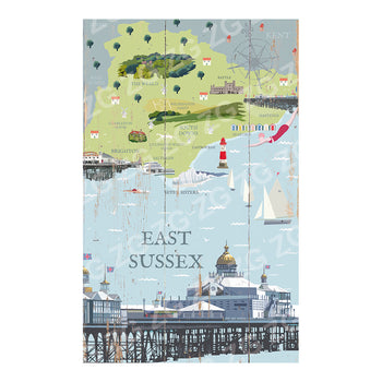 PMBB 2596 Map East Sussex Eastbourne - Betty Boyns - Picture