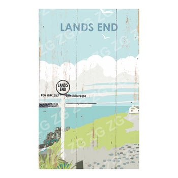 PMBB 2743 LANDS END SIGN POST - Betty Boyns - Picture