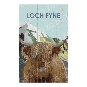 PMBB 3453 Highland Cow - Loch Fyne - Betty Boyns  - Picture