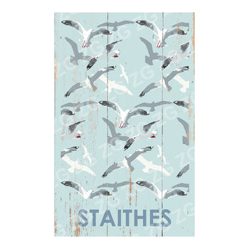 PMBB 3561 Betty Boyns Design - Staithes Seagulls Multi - Picture