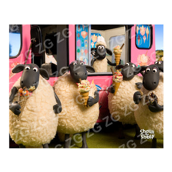 CPNAA 3157 Shaun The Sheep - Ice Cream Van - Picture