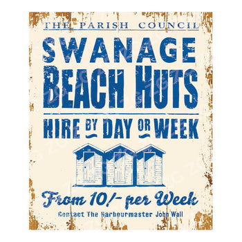 CPS 005 Swanage Beach Huts hire - Vintage