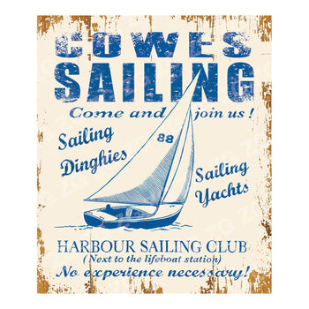 CPS 017 Cowes vint mono sailing - Vintage