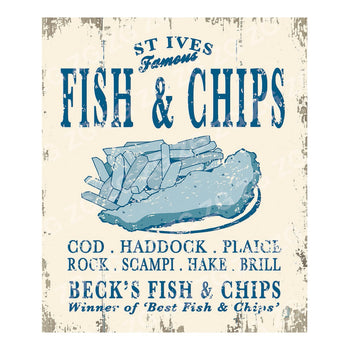 CPS 027 Beck's fish and chips ST IVES - Picture